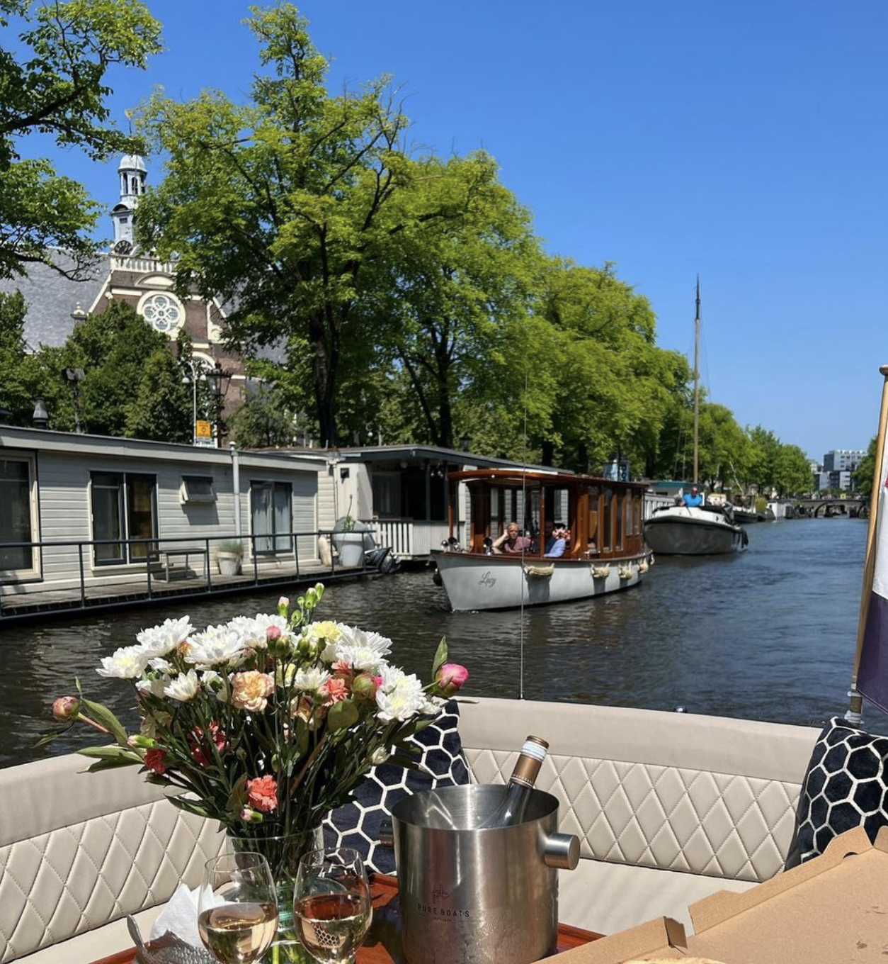 Ámsterdam en barco