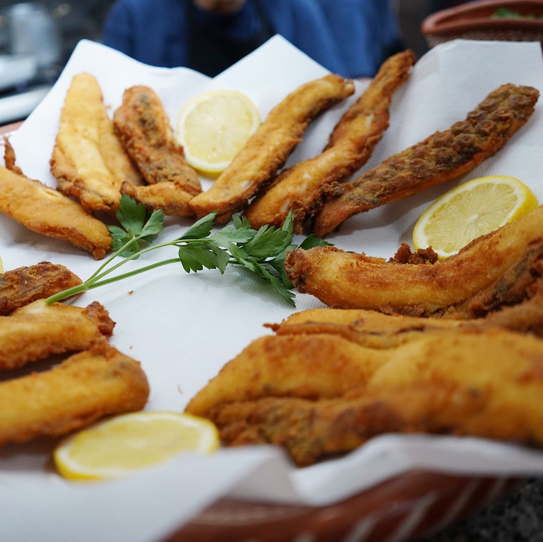 Pulpo frito