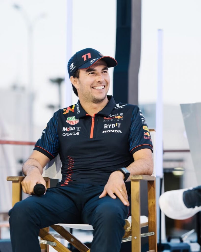 Checo Pérez TAG Heuer Mónaco Skeleton