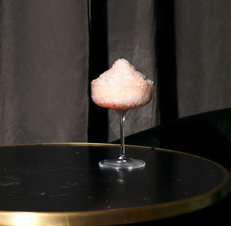 C&oacute;ctel con espuma
