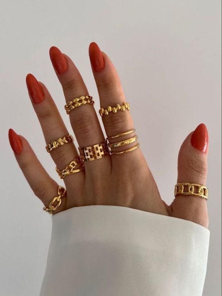 Limpieza anillos de oro