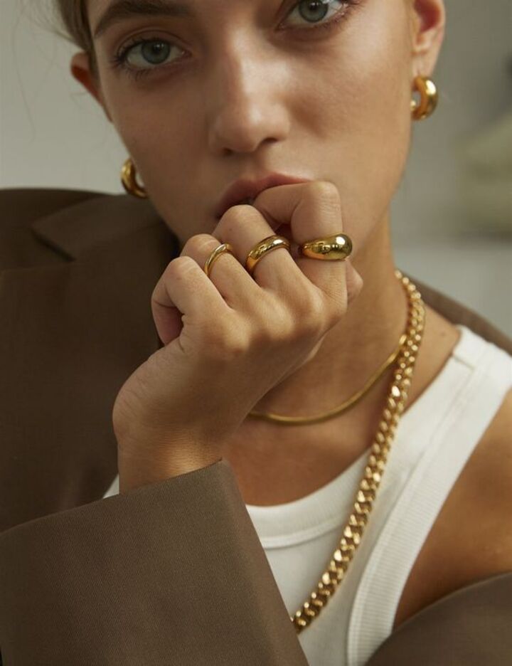 Cuidar anillos de oro