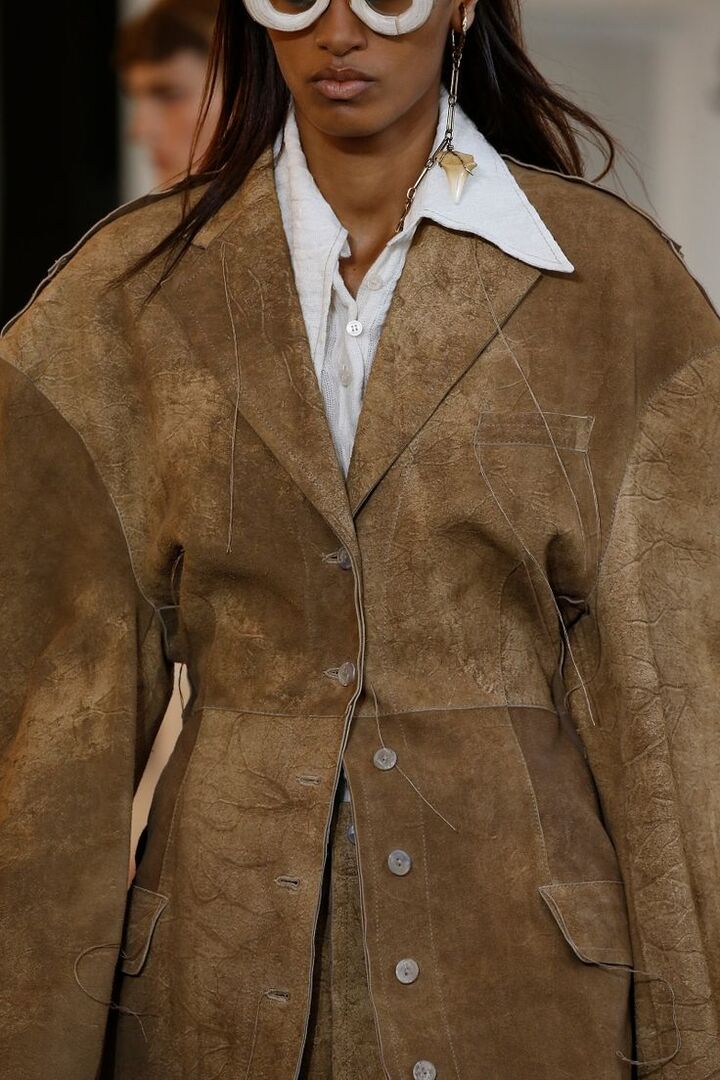Gabardina ante
