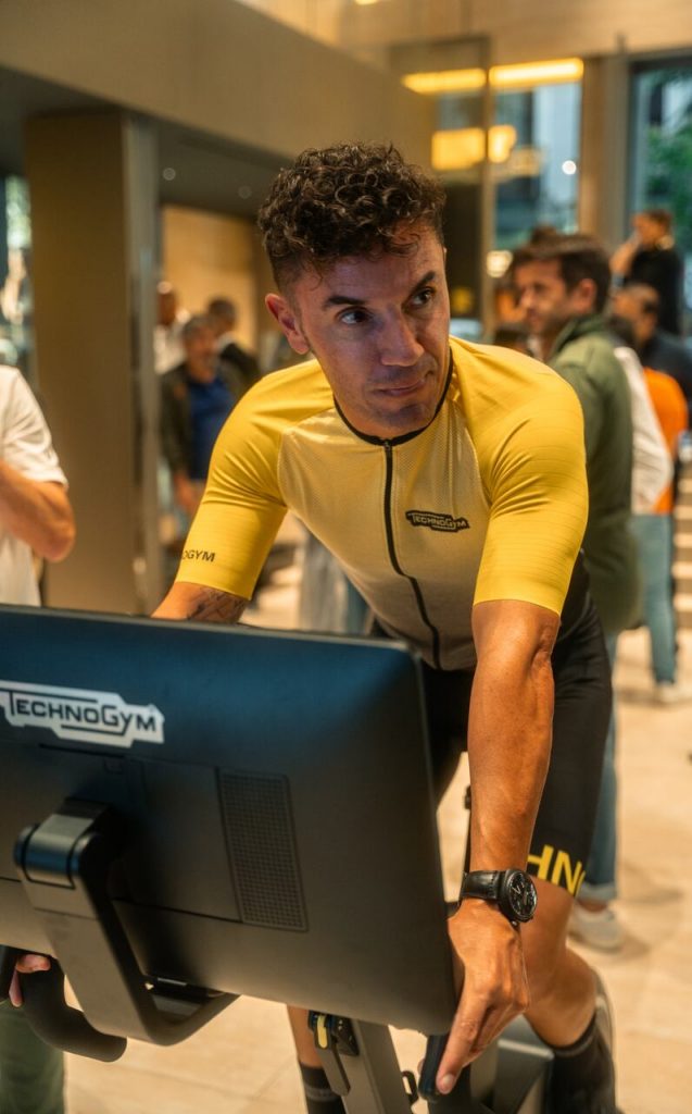 Purito Rodr&iacute;guez Technogym