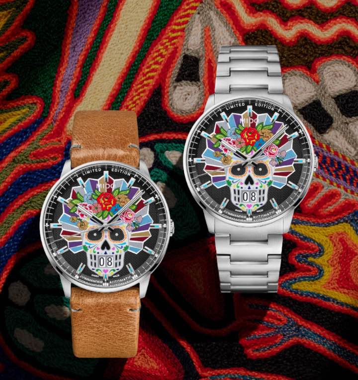 Reloj Día de los Muertos