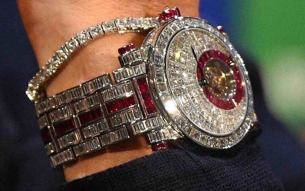 Reloj Diamantes y Rub&iacute;es Cristiano Ronaldo