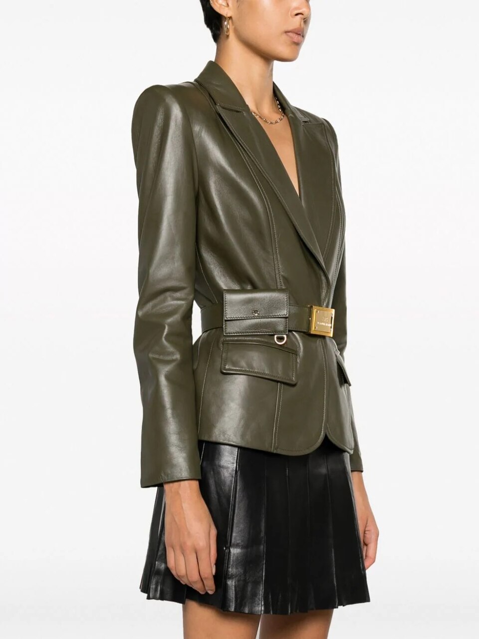 Blazer piel