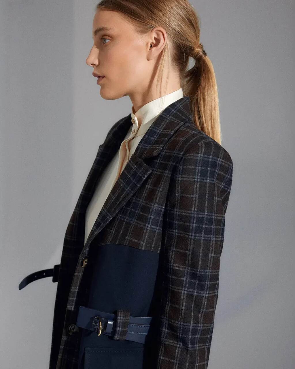 Blazer contrastes