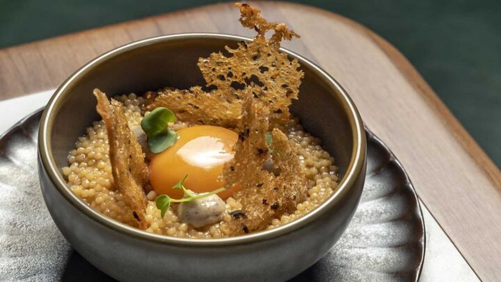 Plato huevo Basque