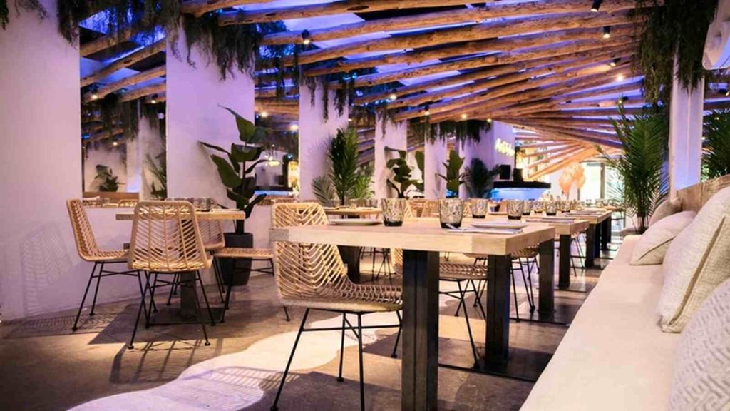 Mesas restaurante Pacífico