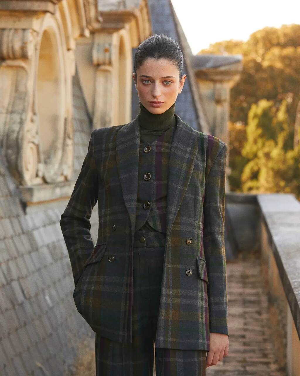 Blazer cuadros