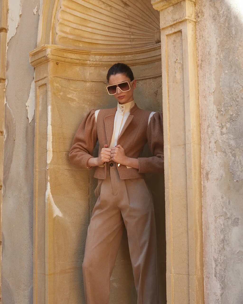 Blazer marr&oacute;n