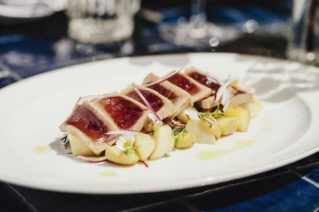 Tataki atún casa ozana