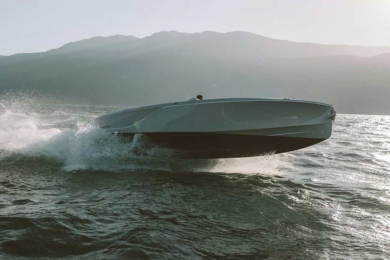 Embarcación porsche, barco porsche, Frauscher x Porsche 850 Fantom Air