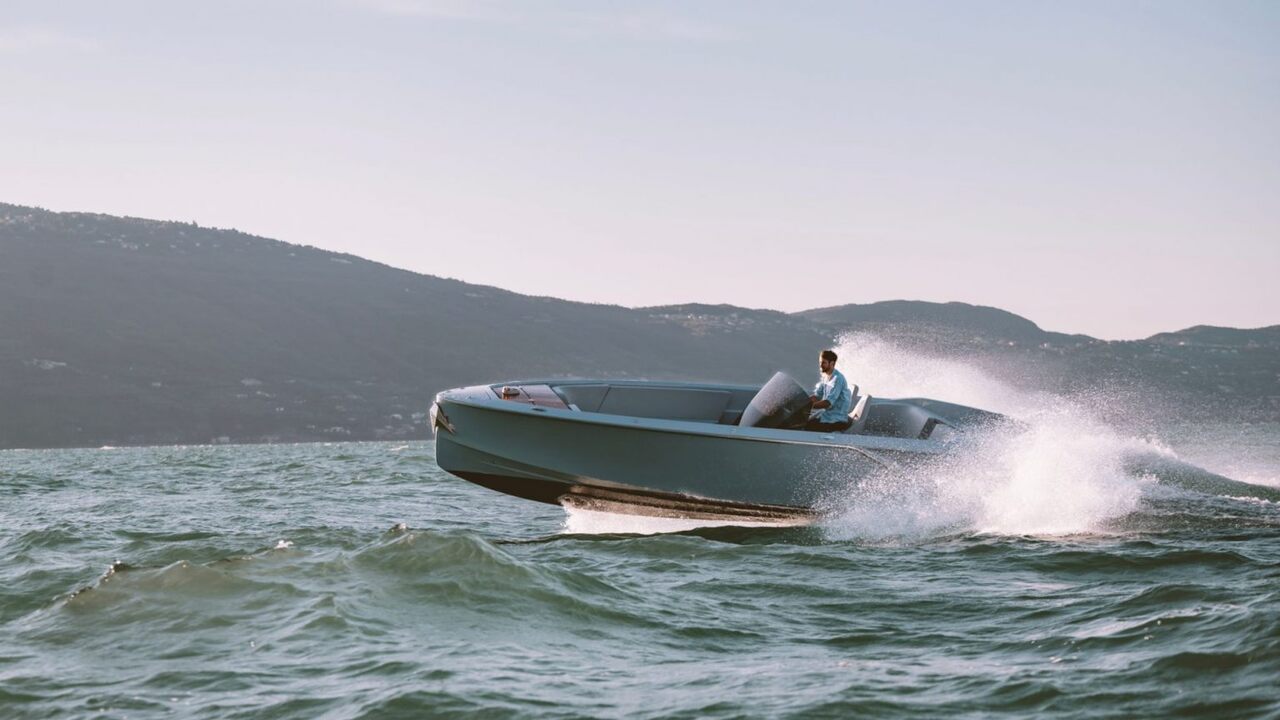 Embarcación porsche, barco porsche, Frauscher x Porsche 850 Fantom Air