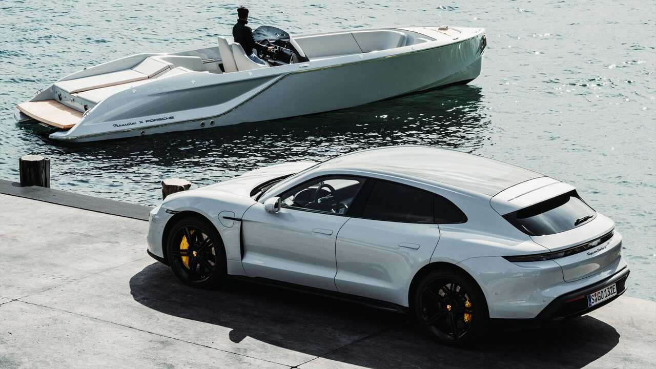 Embarcación porsche, barco porsche, Frauscher x Porsche 850 Fantom Air