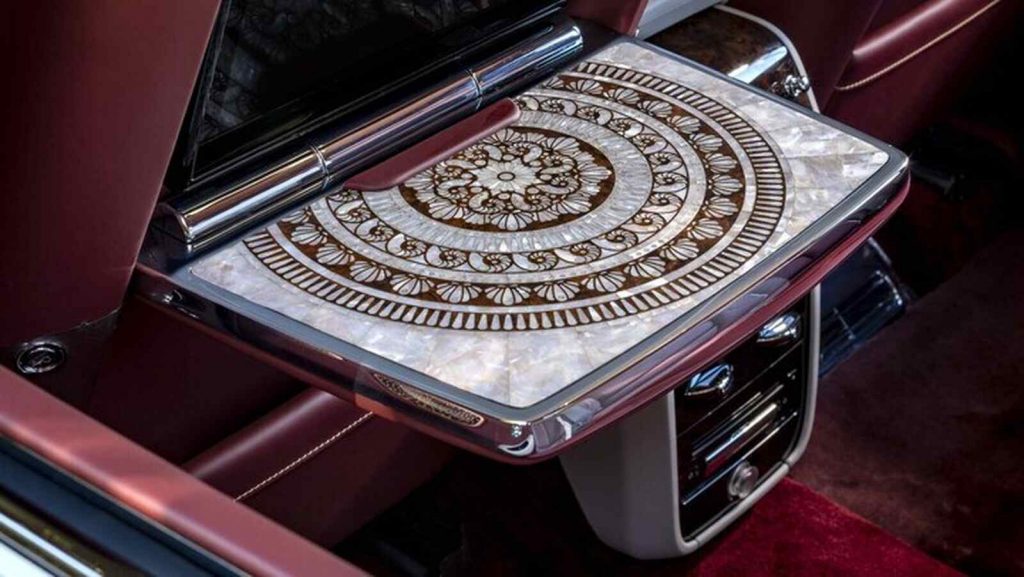 Tablero de nácar de Rolls-Royce