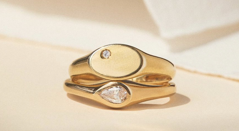 Joyas con diamantes de laboratorio