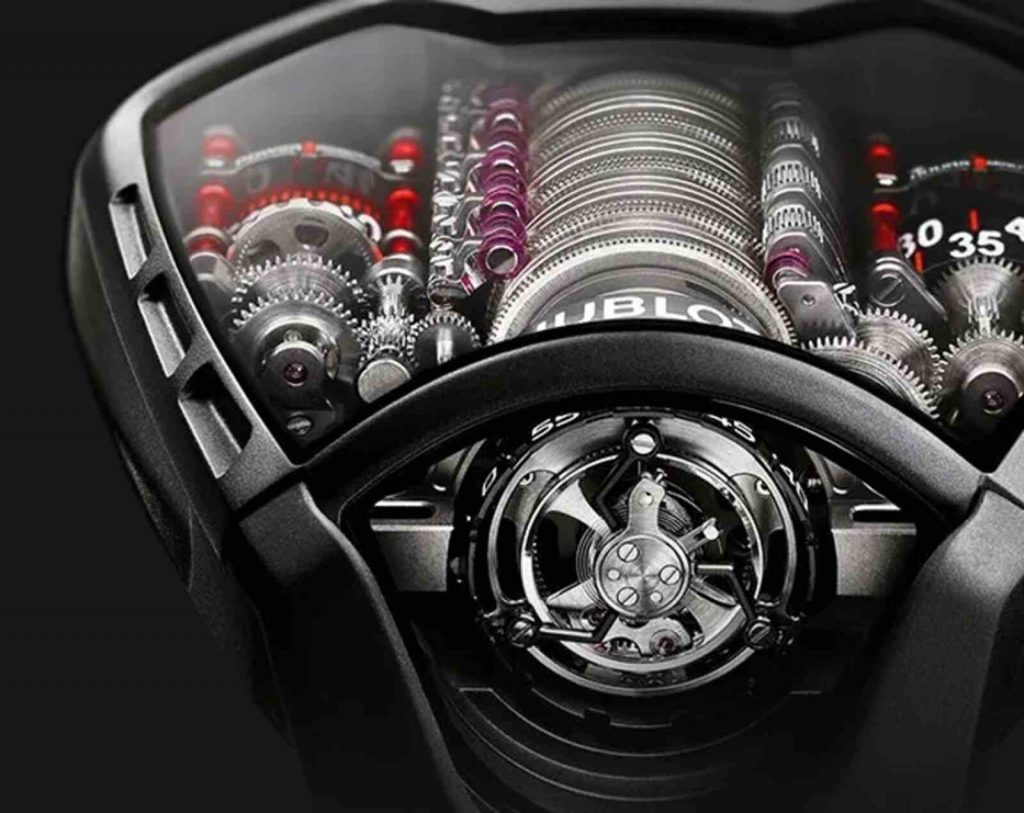 Mecanismo taladro, Hublot La Ferrari