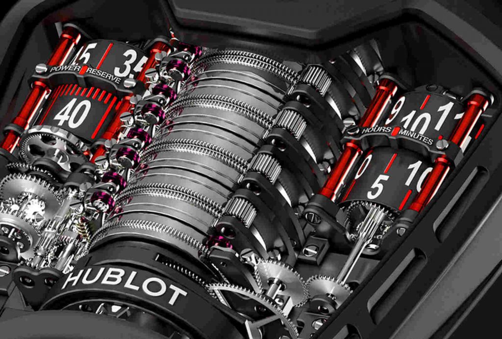 Mecanismo interior Hublot La Ferrari