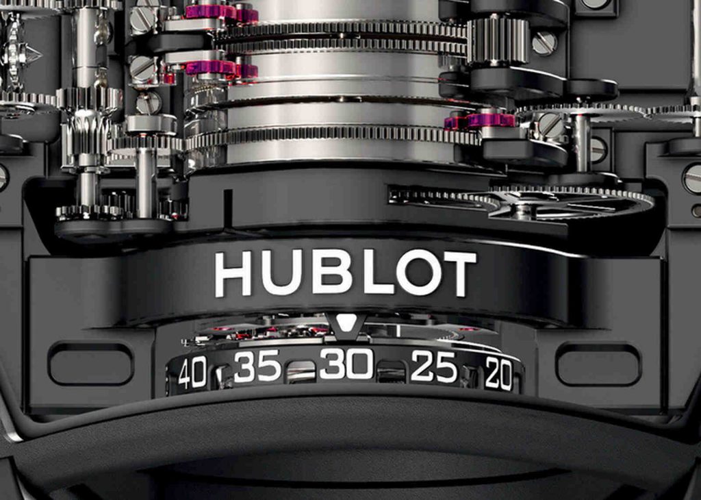 Detalle logo Hublot