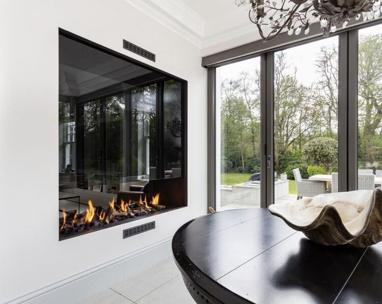 Chimeneas modernas