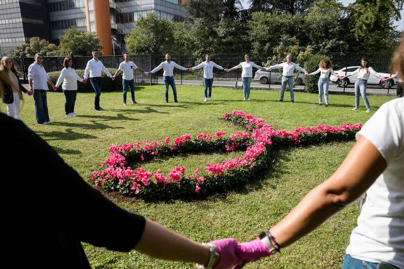 Lazo Rosa Est&eacute;e Lauder Companies
