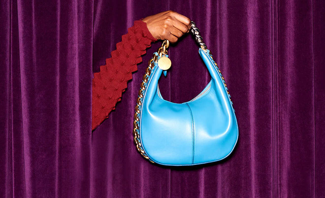 Stella McCartney, Frayme, Bolso azul