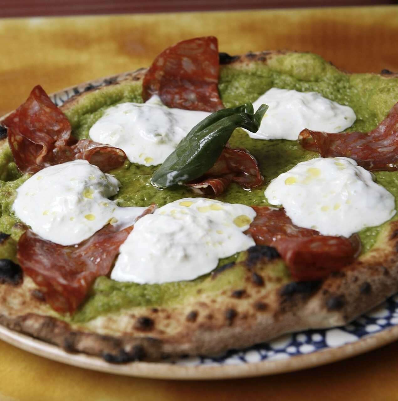 pizza burrata