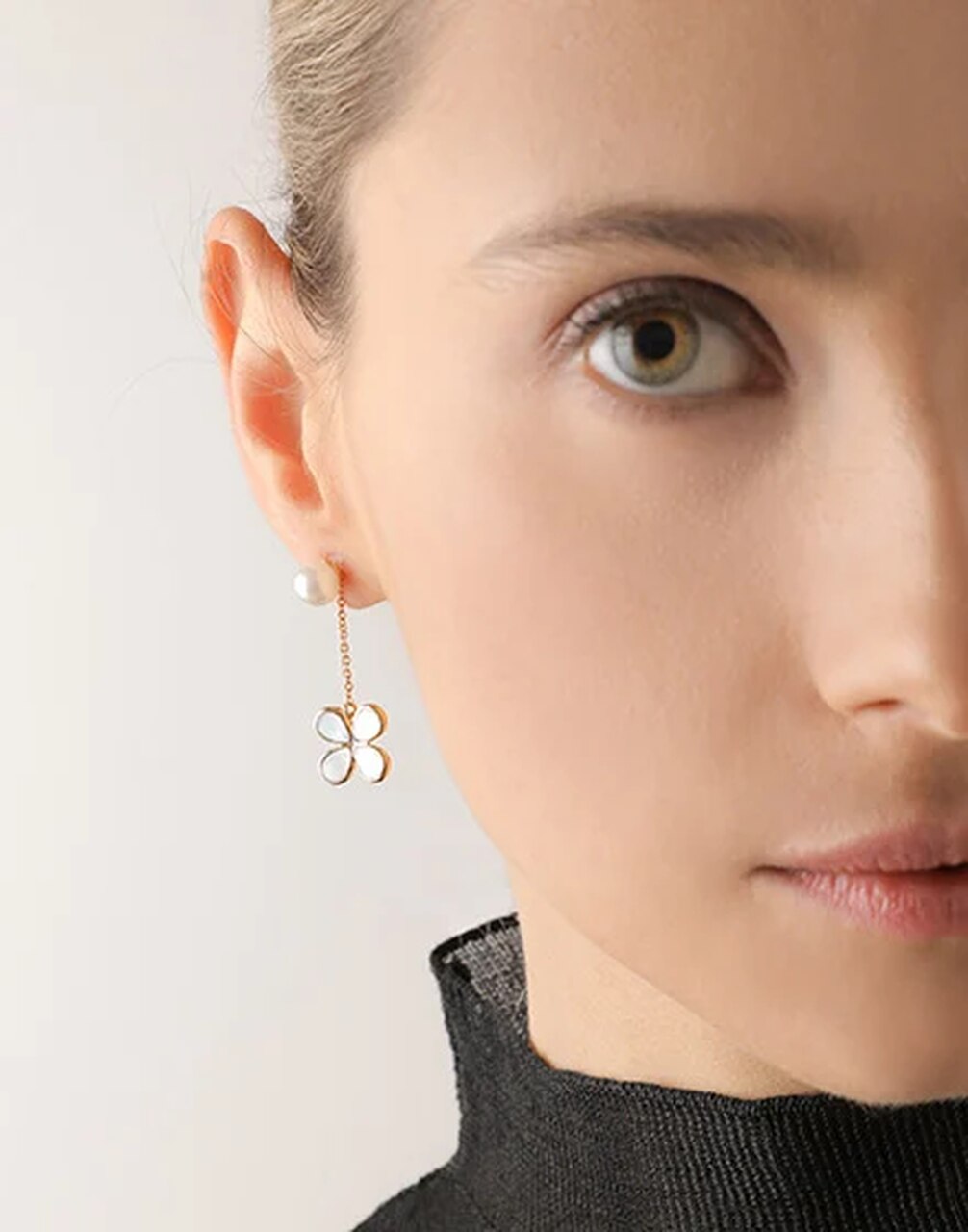 pendientes largos, pendientes navidad