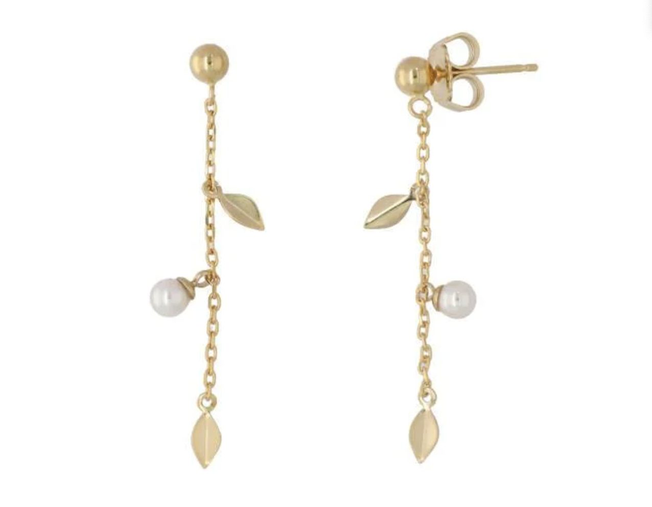 perlas, pendientes