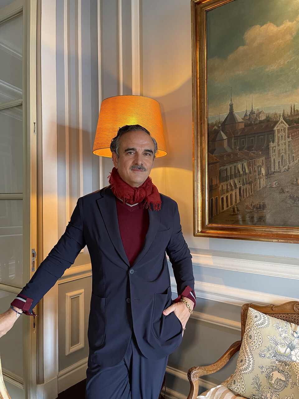 Lorenzo Castillo, diseñador de interiores, Santo Mauro