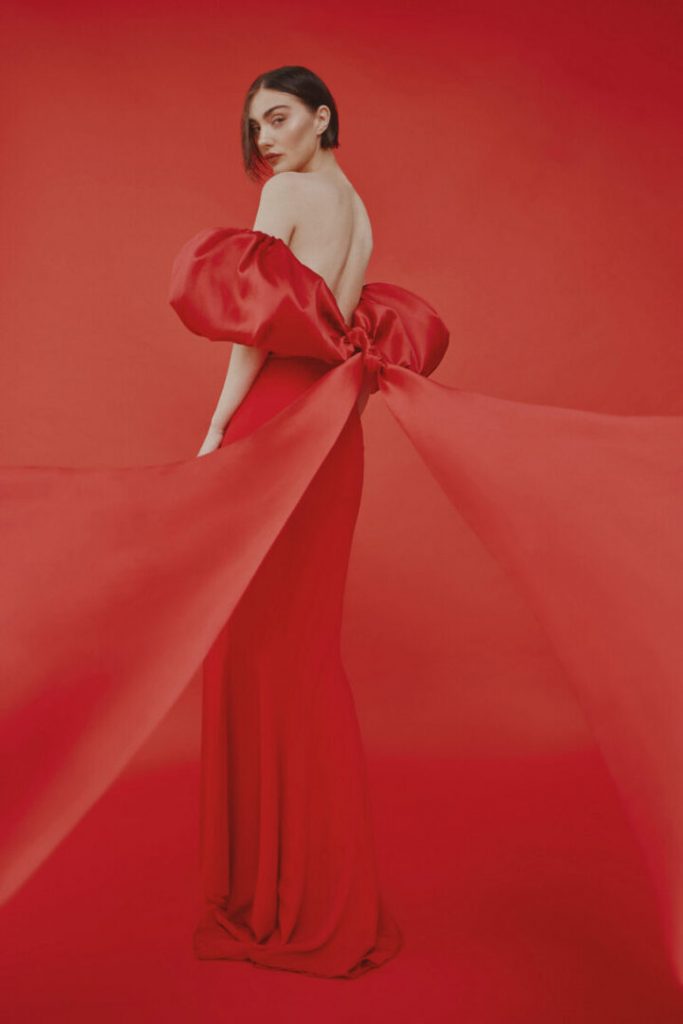 Vestido rojo de Koahari