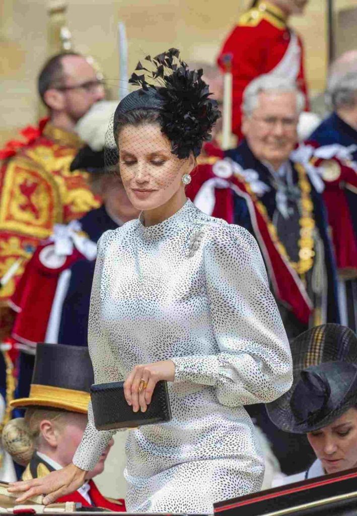 La Reina Letizia vestida de Cherubina