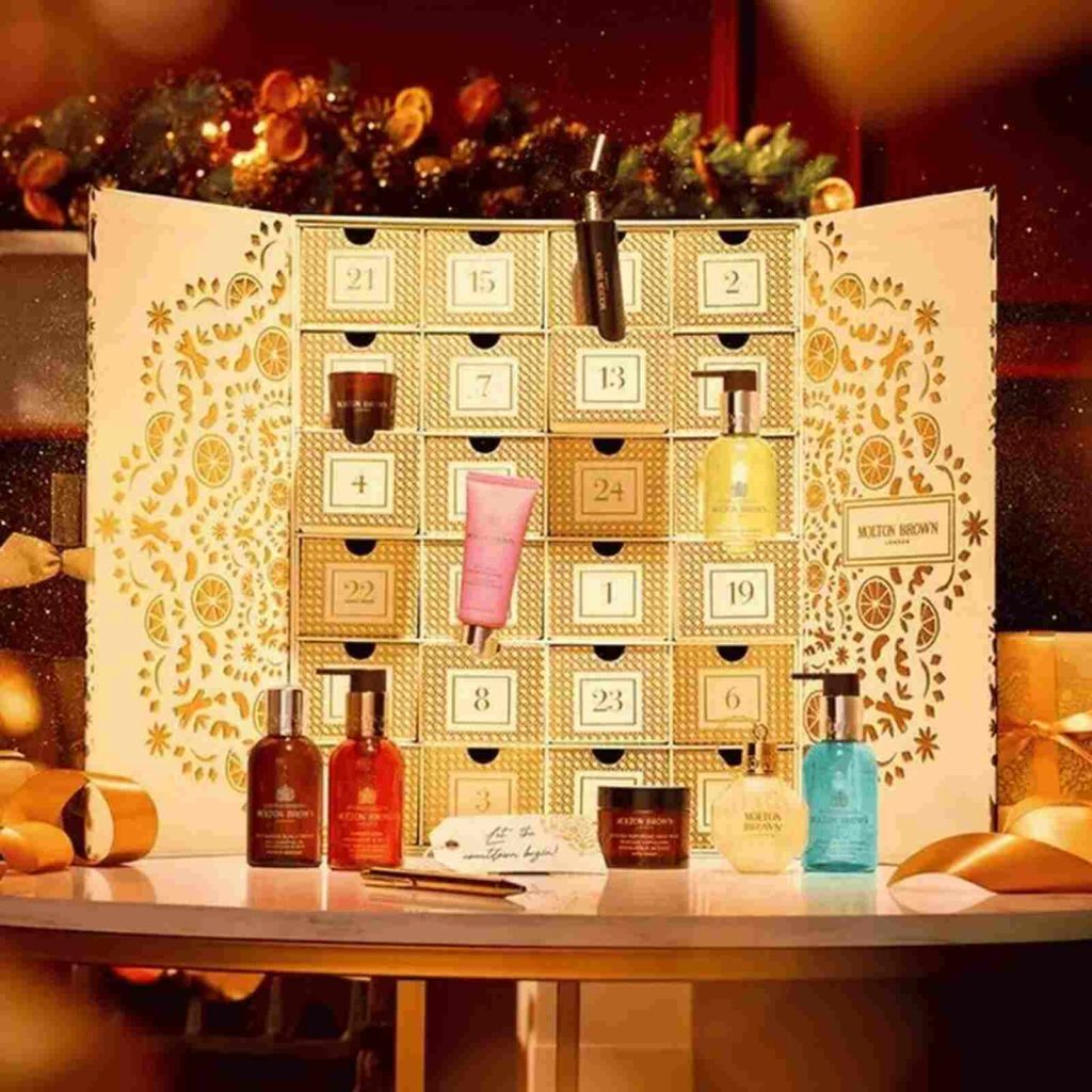 Calendario adviento abierto, Molton Brown