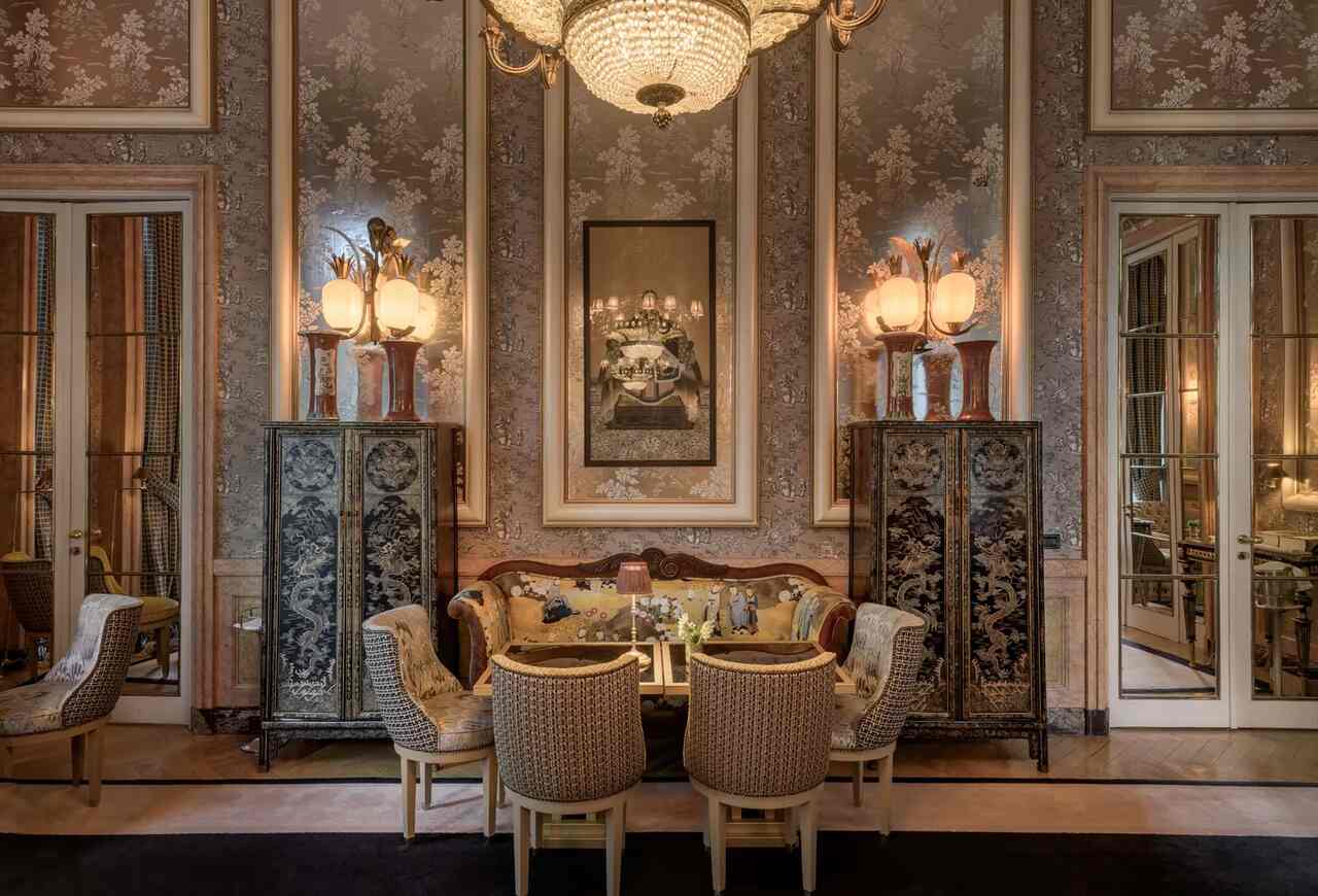 Palacio en Madrid, Hotel en Madrid, diseñador de interiores, Santo Mauro