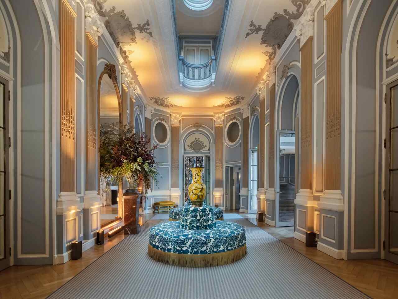 Palacio en Madrid, Hotel en Madrid, diseñador de interiores, Santo Mauro