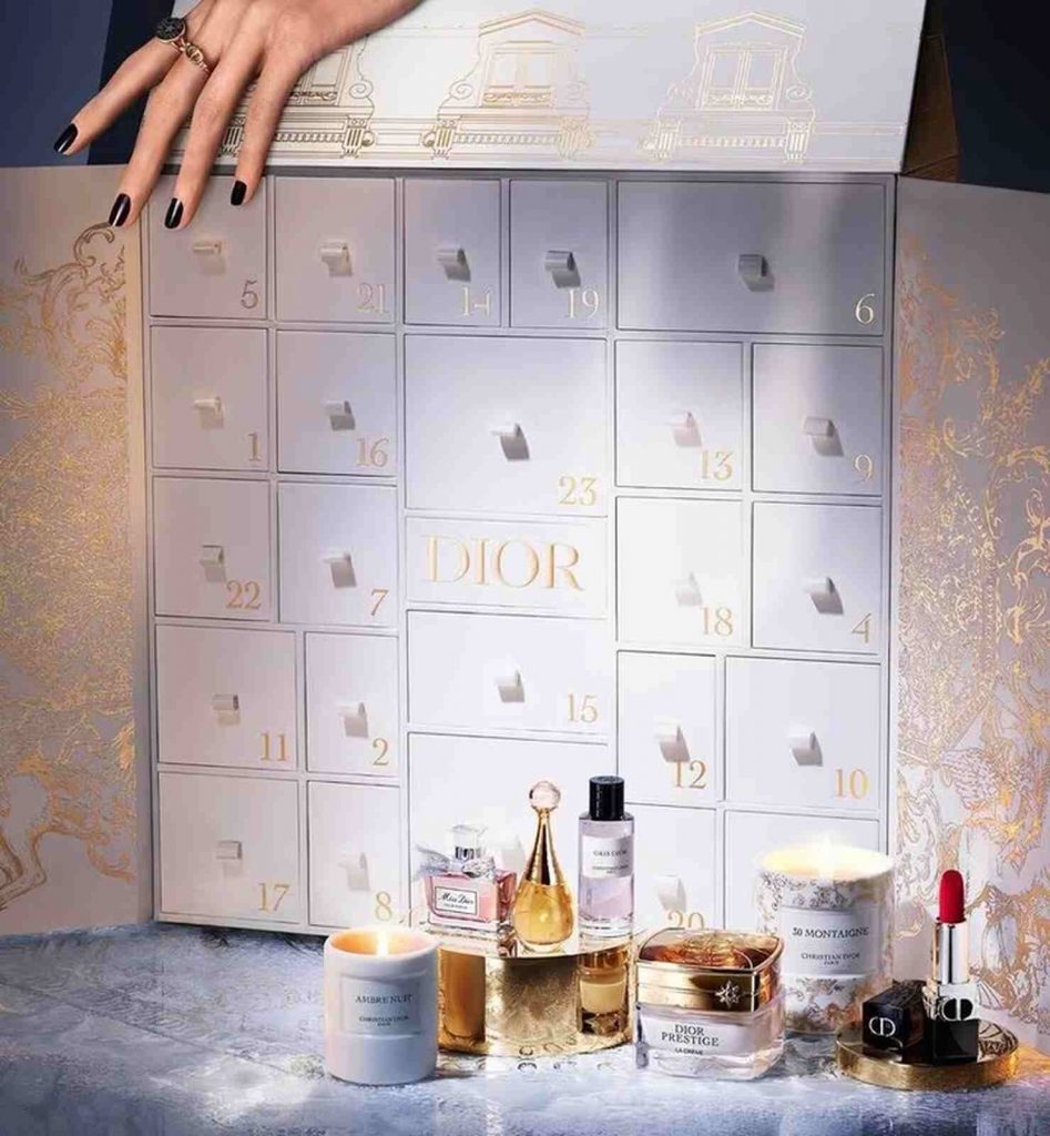 Productos Calendario de adviento, Dior