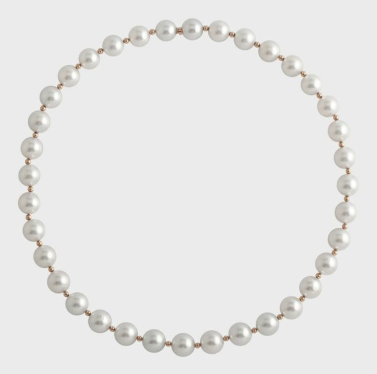 collar de perlas, collar de Navidad