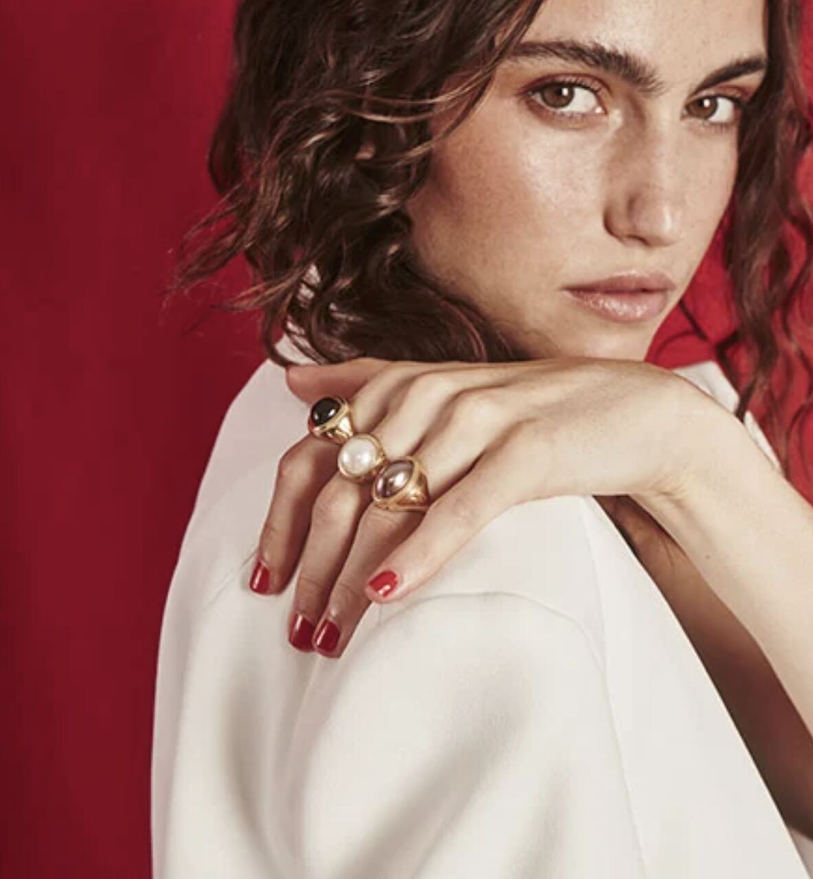 majorica, anillos