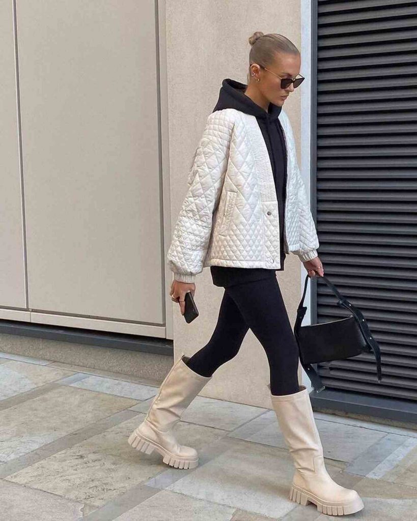 Botas de agua beige