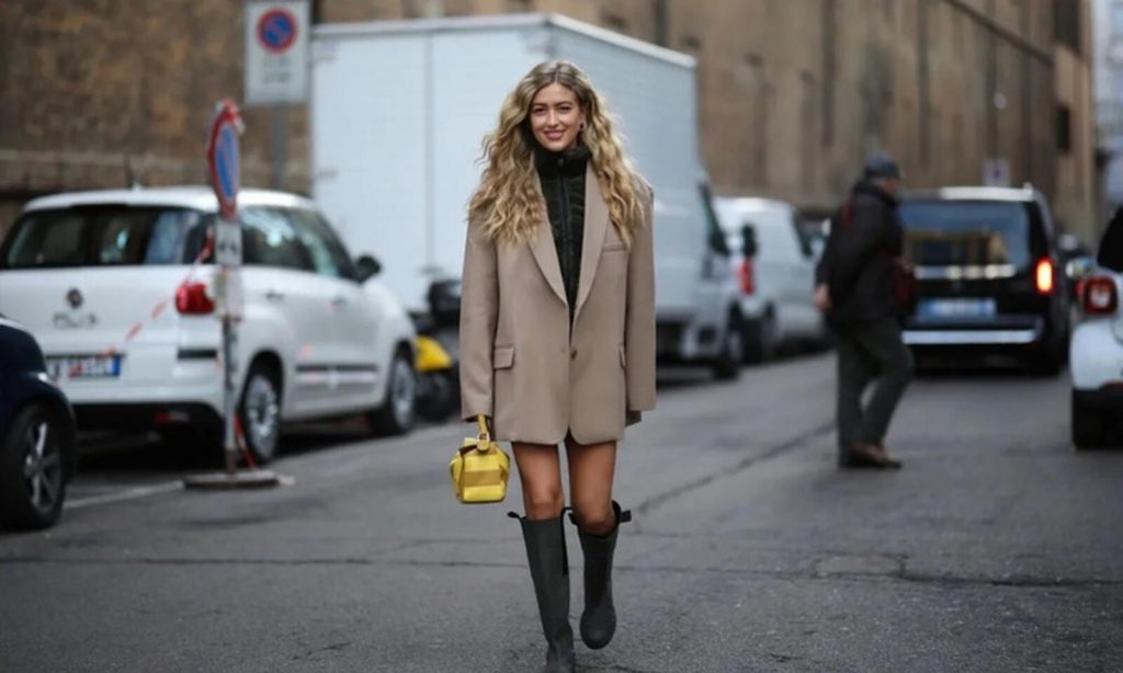 Look chic botas de agua