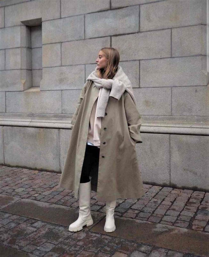 Look botas beige, botas de agua
