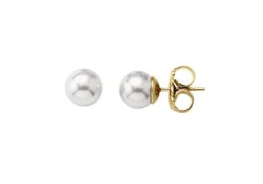 Pendientes de perlas, perlas, Majorica