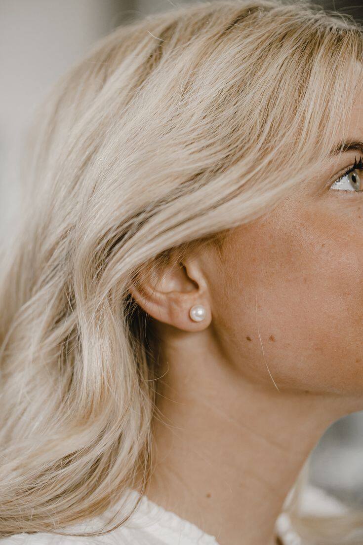 Pendientes de perlas, perlas, pendientes