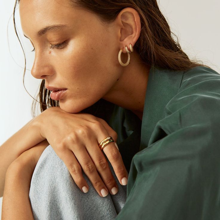 Aros, pendientes de aro, pendientes