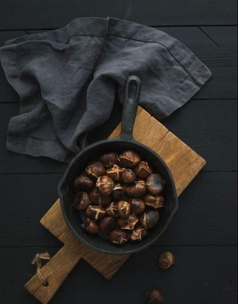Sarten con castañas