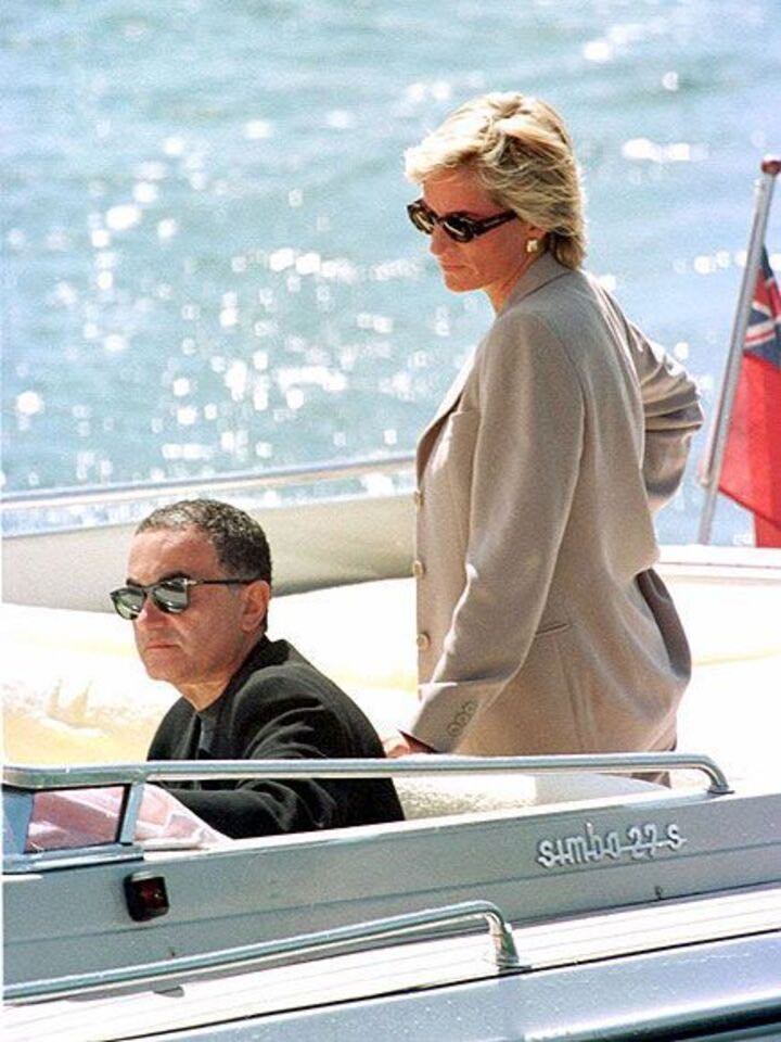 Lady Di y Dodi Al Fayed