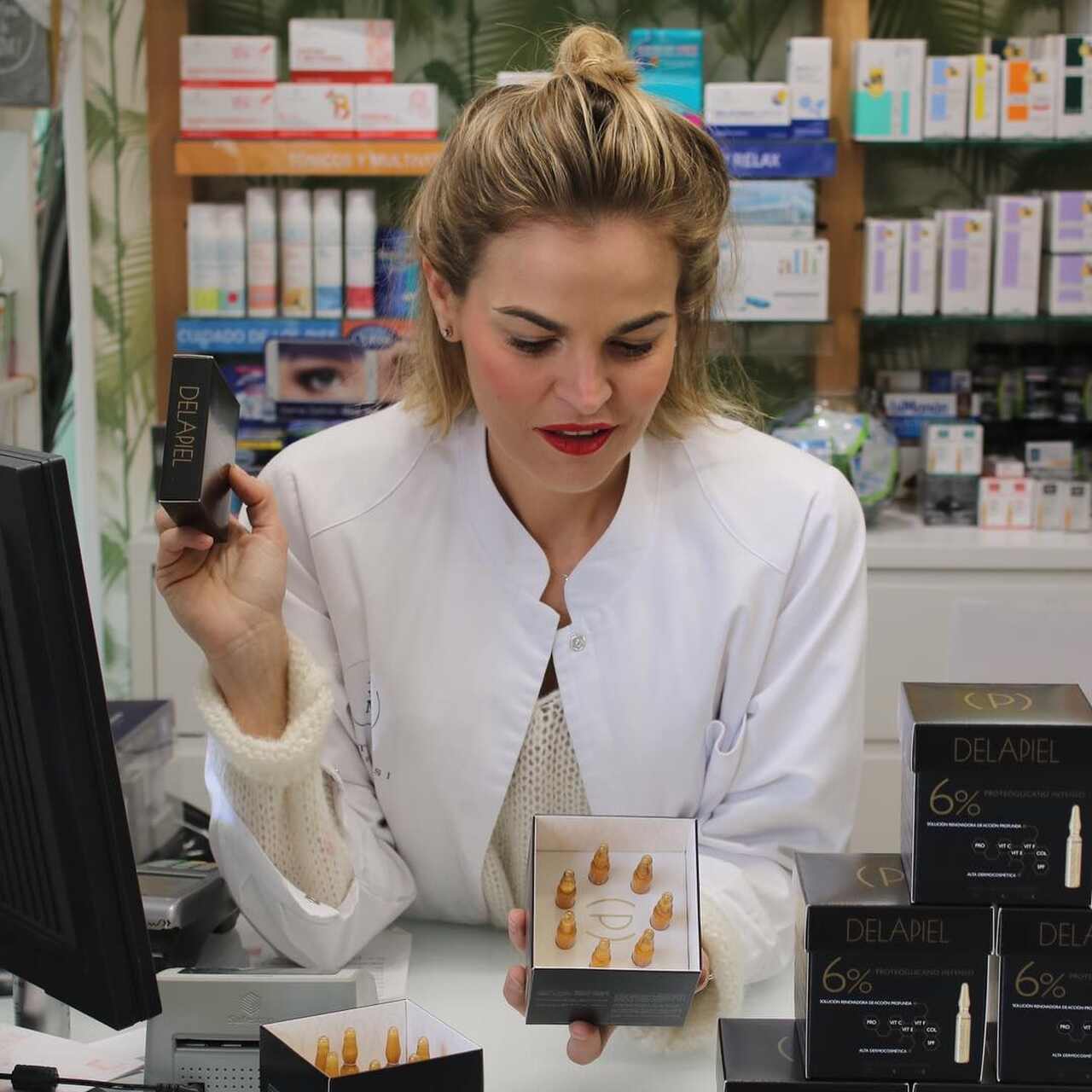 Marta Masi, cuidado facial, farmacia