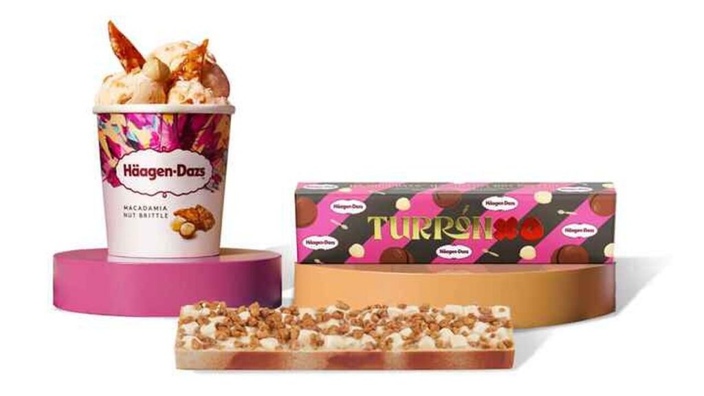Turrón de helado Dabiz Muñoz, turrón Häagen Dazs